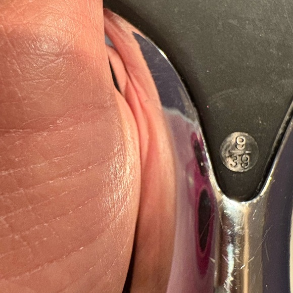 Onex Black and Silver Heels - Picture 15 of 15